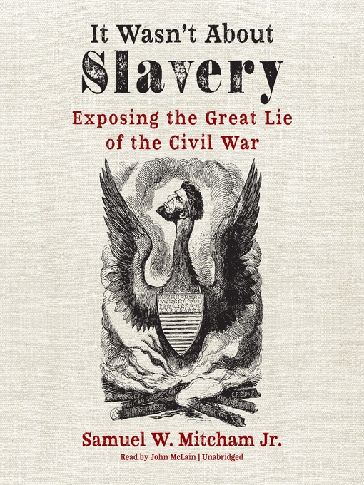 Cover image for It Wasn't about Slavery